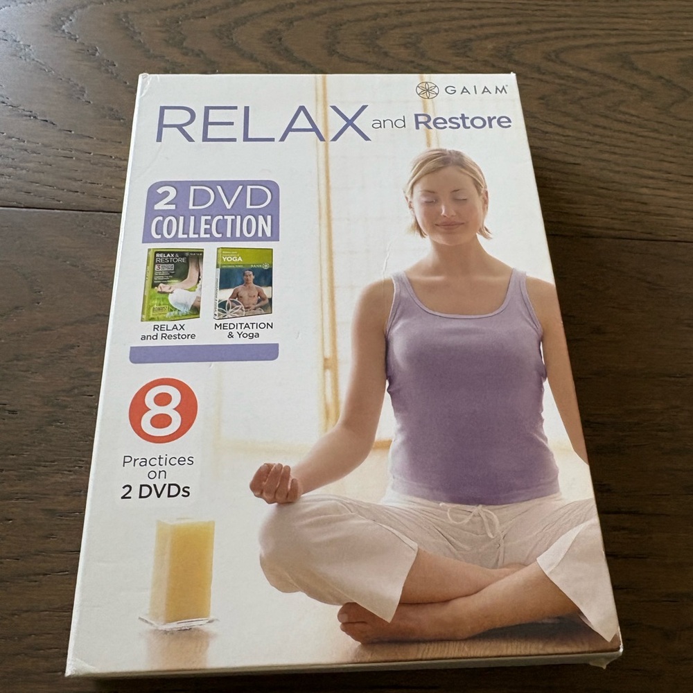 Gaiam Relax and Restore 2 DVD Collection